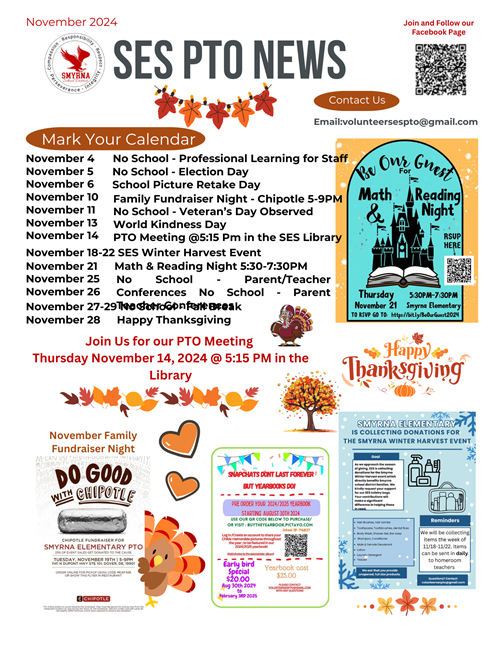 Nov 2024 PTO Newsletter